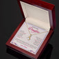 My Lovely Daughter | I am proud of you - Alluring Beauty Necklace