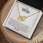 My Wife | Moment with you - Interlocking Hearts Necklace