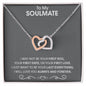 My Soulmate | Always and forever - Interlocking Hearts Necklace