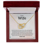 My Wife | Moment with you - Interlocking Hearts Necklace