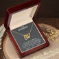 My Soulmate | Always and forever - Interlocking Hearts Necklace