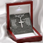 My Son | Believe in yourself - Stainless Steel Cross Necklace