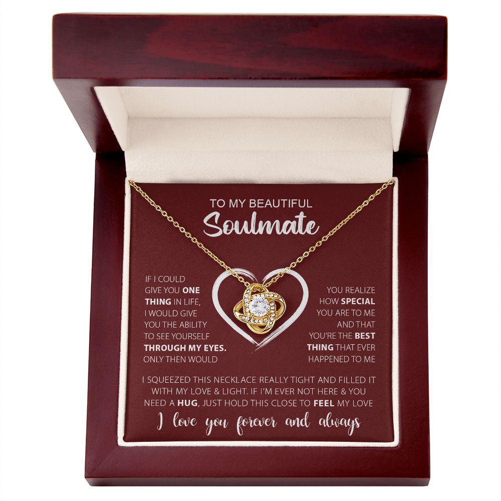 My Soulmate | Love & Light - Love Knot Necklace
