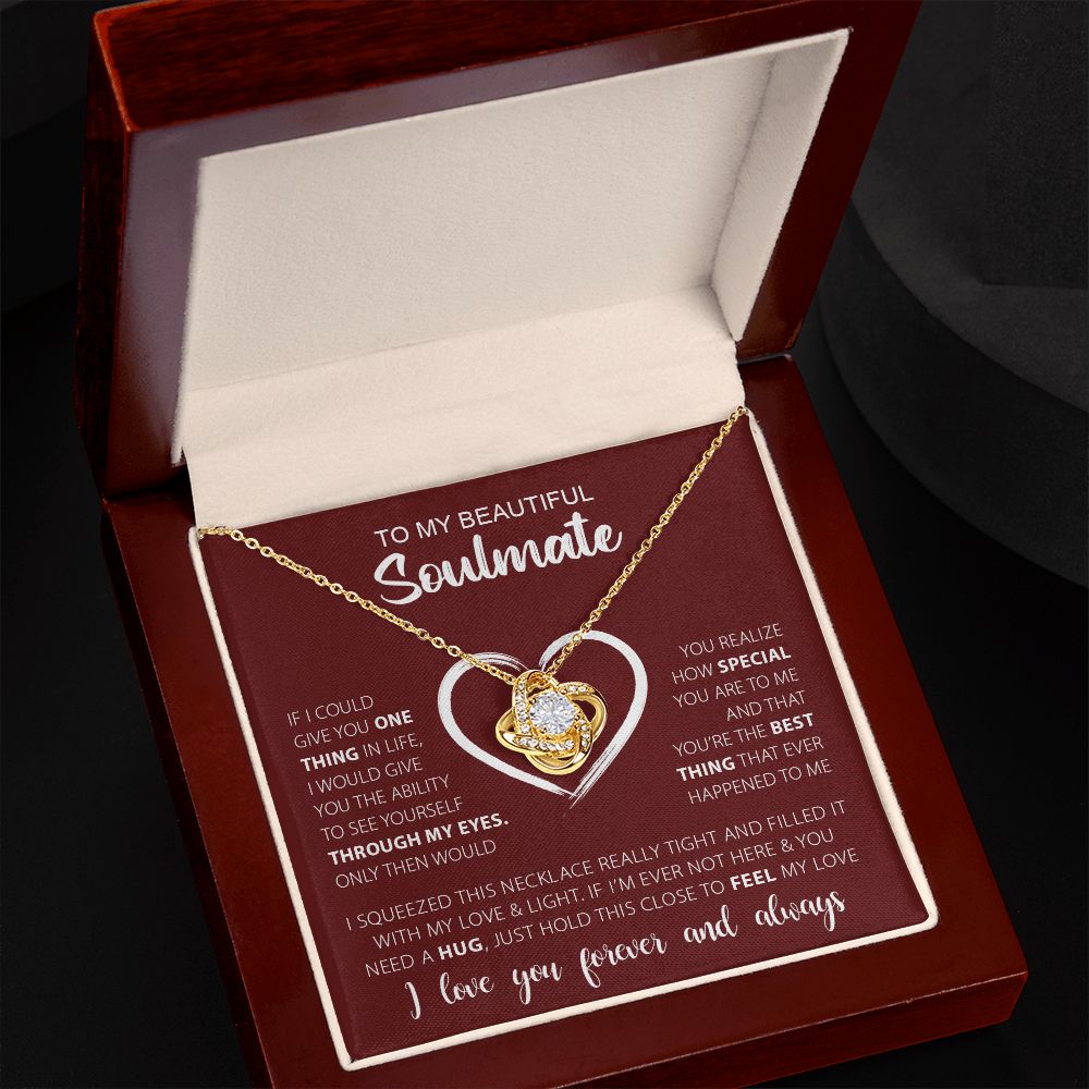 My Soulmate | Love & Light - Love Knot Necklace