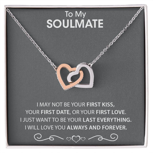 My Soulmate | Always and forever - Interlocking Hearts Necklace